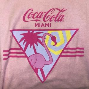 Pink Coca Cola Miami Top